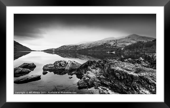 Loch Lomond. Framed Mounted Print by Bill Allsopp