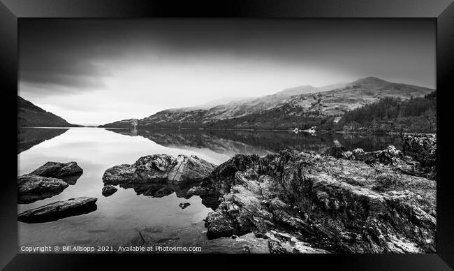 Loch Lomond. Framed Print by Bill Allsopp