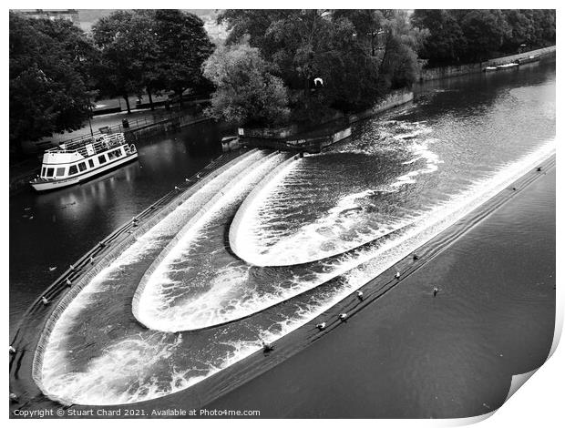 Bath Pulteney Bridge and weir  Print by Travel and Pixels 