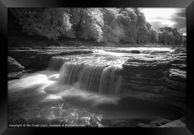 Aysgarth Falls, North Yorkshire Framed Print by Nic Croad