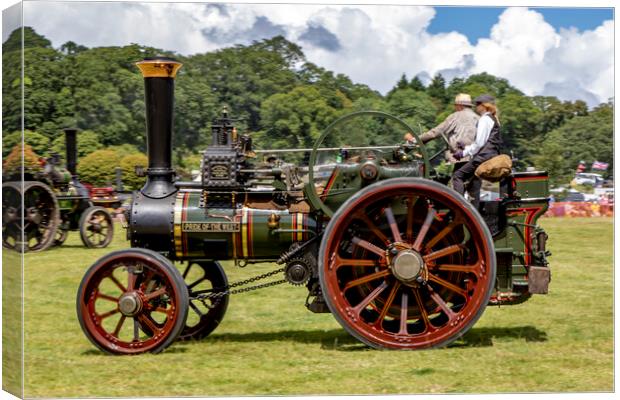 Traction Engine Power Canvas Print by Oxon Images