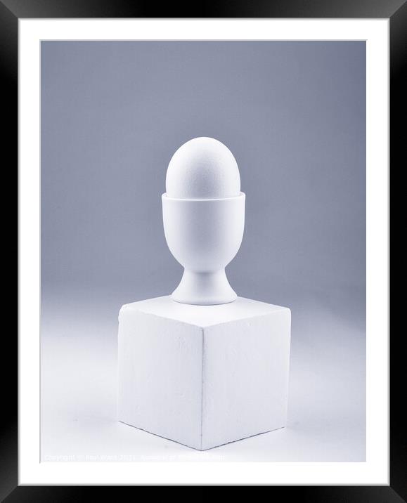 Egg Framed Mounted Print by Paul Want