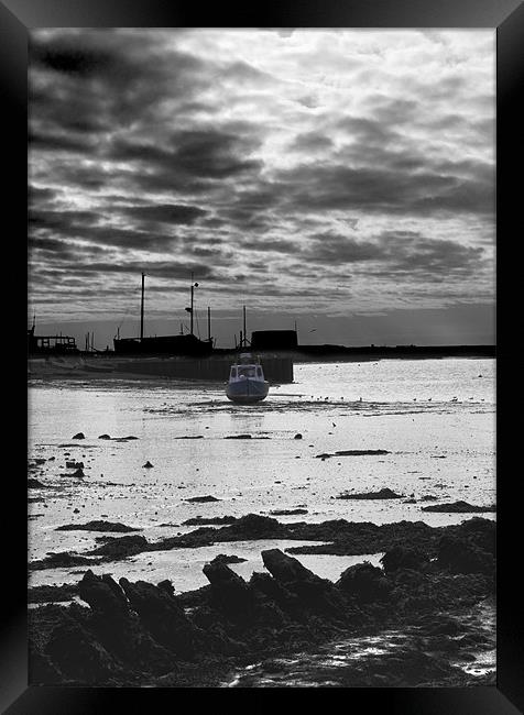 Aldeburgh Yacht Club Framed Print by Darren Burroughs