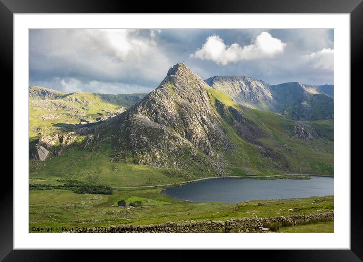 Tryfan Framed Mounted Print by Keith Douglas