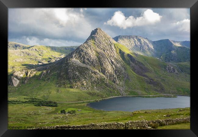 Tryfan Framed Print by Keith Douglas