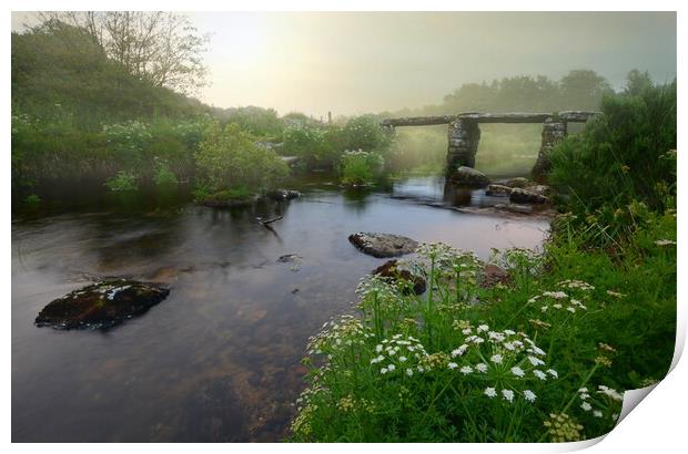 Postbridge, Dartmoor Print by David Neighbour