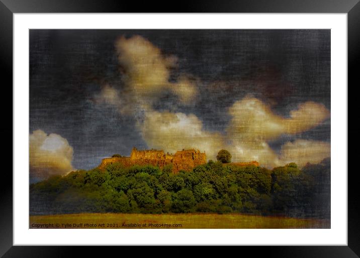Stirling Castle Framed Mounted Print by Tylie Duff Photo Art