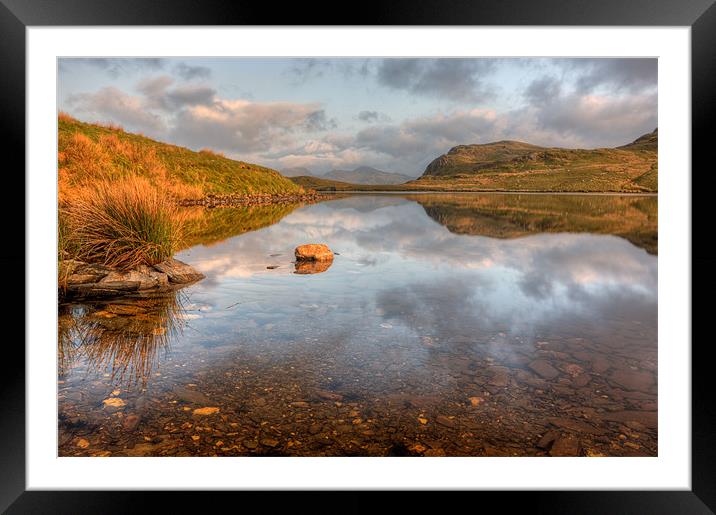 Llyn Morwynion Framed Mounted Print by Rory Trappe