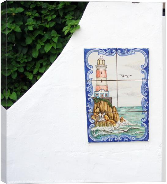 The Lighthouse Canvas Print by Sheila Eames