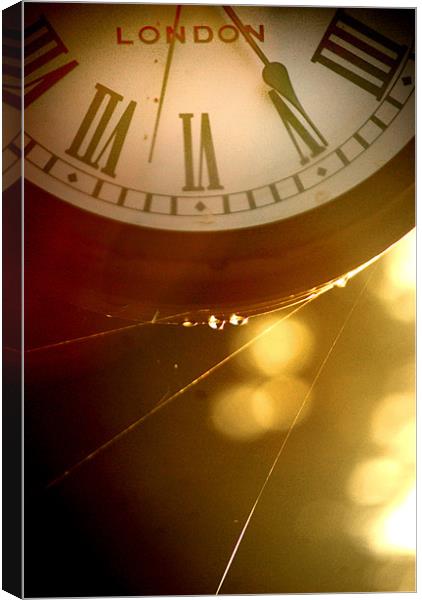 Timeless Clock Canvas Print by