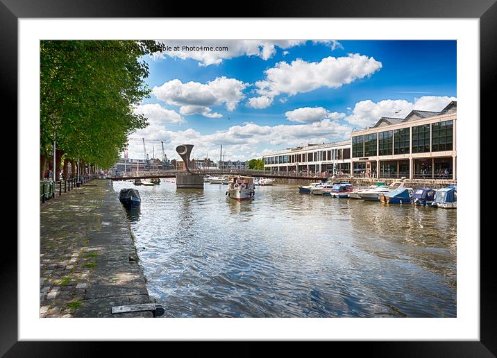 Bristol Canals Framed Mounted Print by Juha Remes