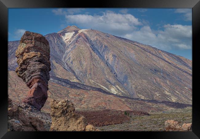 Mount Teide tenerife Framed Print by Kevin Snelling