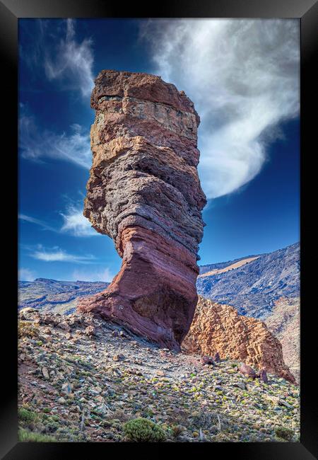 Majestic Teide Canyon Framed Print by Kevin Snelling