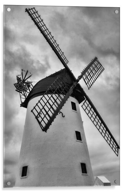 Majestic Windmill Standing Tall Acrylic by James Marsden