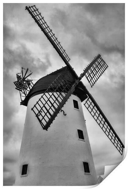 Majestic Windmill Standing Tall Print by James Marsden