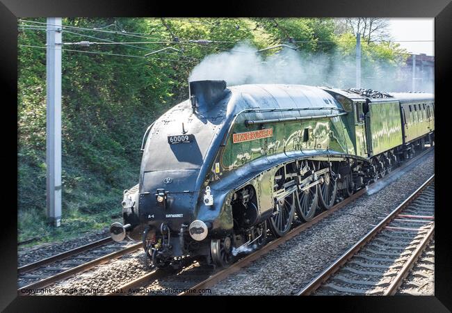 Union of South Africa Steam Locomotive Framed Print by Keith Douglas