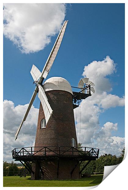 Wilton Windmill Print by Joyce Storey
