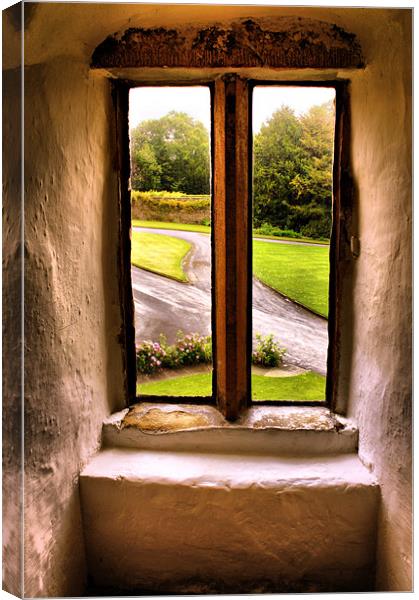 A View from the Watchtower Canvas Print by Jacqui Kilcoyne