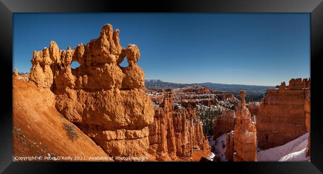 Bryce Canyon, Utah Framed Print by Peter O'Reilly