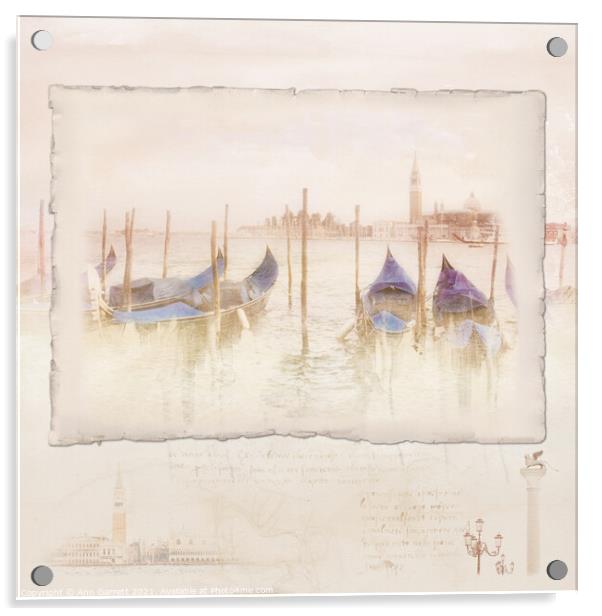 Venice Paperie Acrylic by Ann Garrett