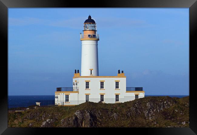 Turnberry lighthouse Framed Print by Allan Durward Photography