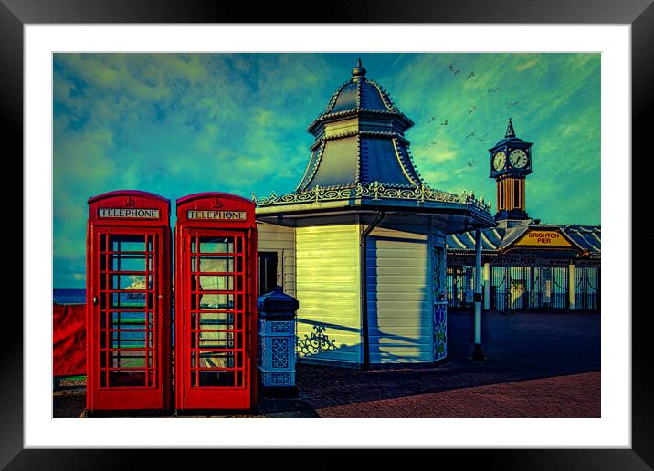 Good Morning Brighton Framed Mounted Print by Chris Lord
