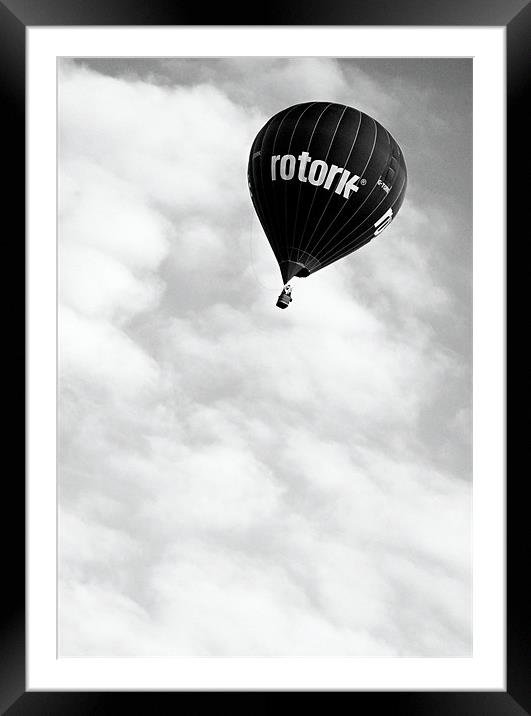 Balloon Framed Mounted Print by Radovan Chrenko