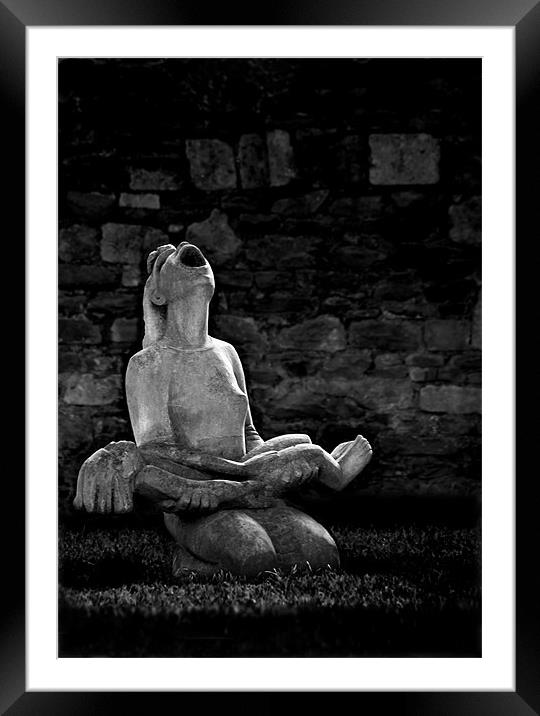 THE CRY Framed Mounted Print by Anthony R Dudley (LRPS)