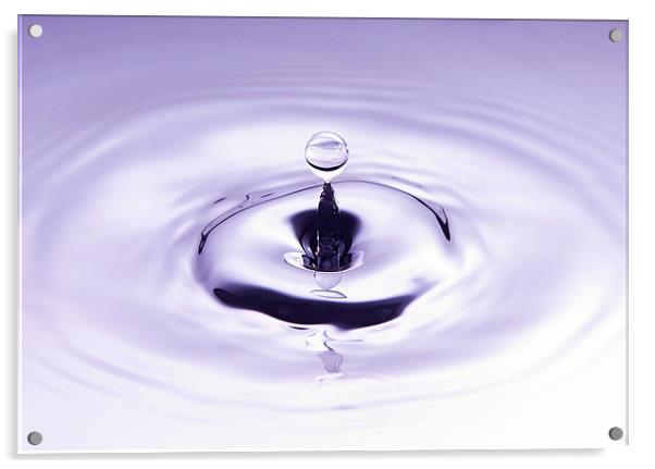 Water drop Acrylic by Radovan Chrenko