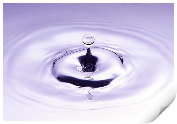 Water drop Print by Radovan Chrenko
