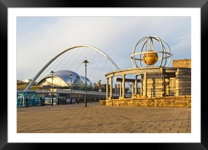 The Swirle Pavillion, Newcastle Framed Mounted Print by Rob Cole