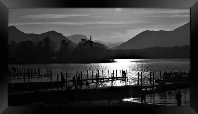 Derwent Water, the Lake District Framed Print by Peter Wiseman