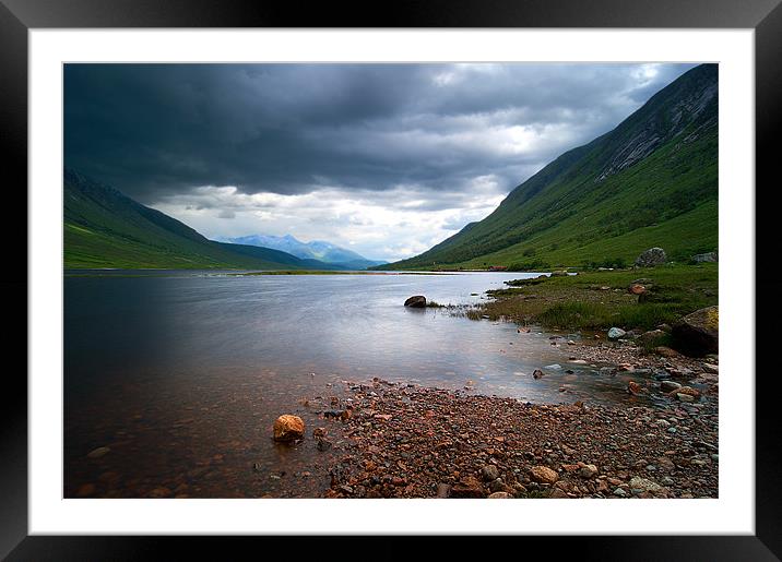 Loch Etive Framed Mounted Print by Keith Thorburn EFIAP/b