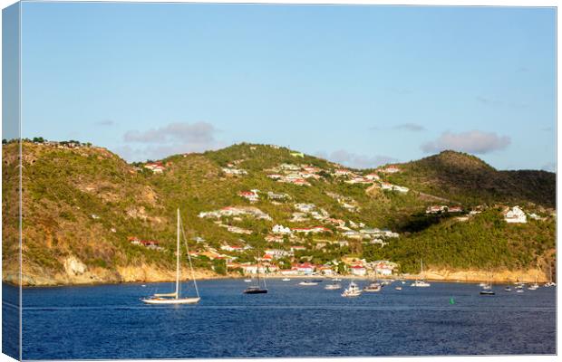 Island of Saint Barts Canvas Print by Roger Green
