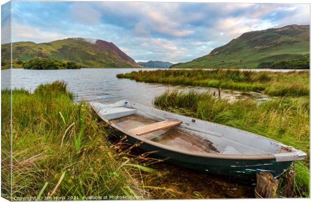 Crummock Water, Lake District Canvas Print by Jim Monk