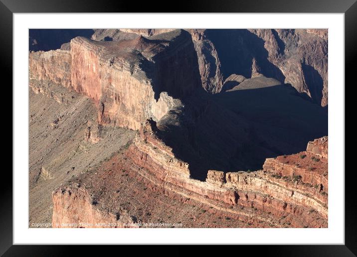 Grand Canyon, from South Rim, Arizona, USA Framed Mounted Print by Geraint Tellem ARPS