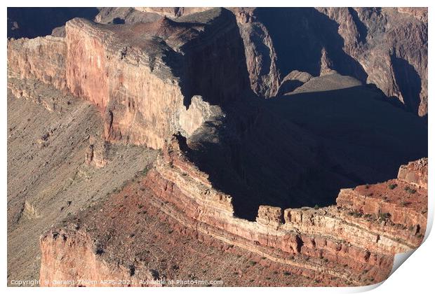 Grand Canyon, from South Rim, Arizona, USA Print by Geraint Tellem ARPS
