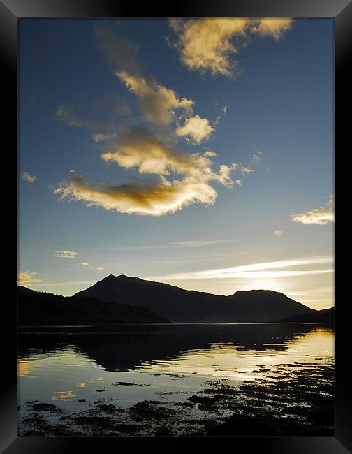 Serenity Framed Print by Richard Peck