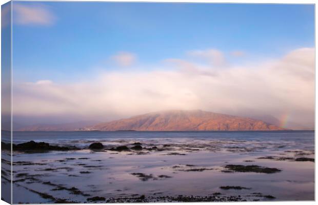 Loch Linnhe View Canvas Print by Tommy Dickson
