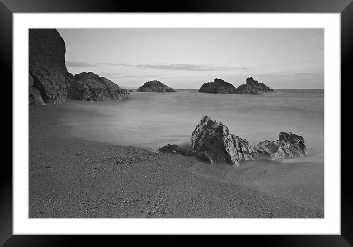 Llanddwyn Island 3 Framed Mounted Print by R K Photography
