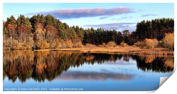 Loch Kildary-Ross-shire,Scotland. Print by Dave Harnetty