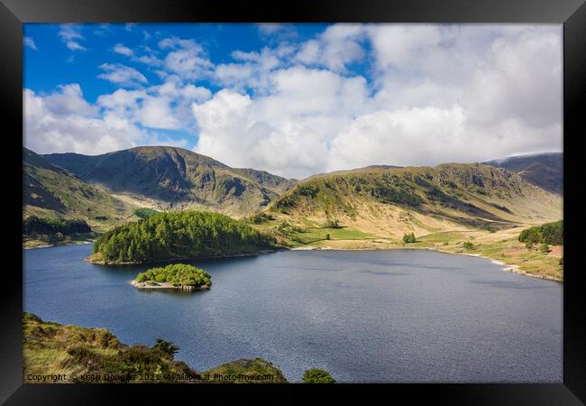 Haweswater and Mardale Head Framed Print by Keith Douglas