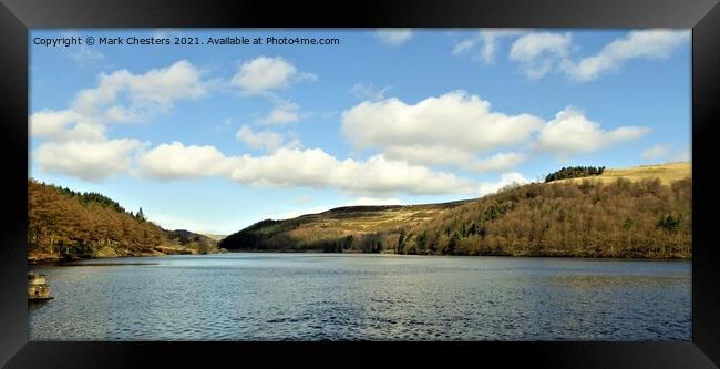 Majestic Beauty of Derwent Reservoir Framed Print by Mark Chesters
