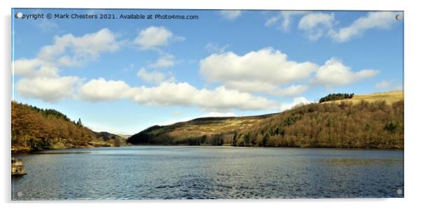 Majestic Beauty of Derwent Reservoir Acrylic by Mark Chesters