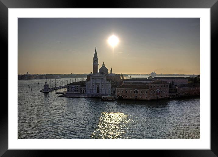 Venice morning Framed Mounted Print by Tom Gomez