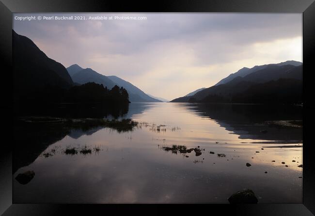 Loch Sheil Glenfinnan Scotland Framed Print by Pearl Bucknall