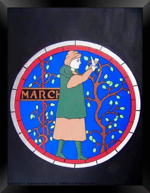 Medieval March Framed Print by Stephanie Moore