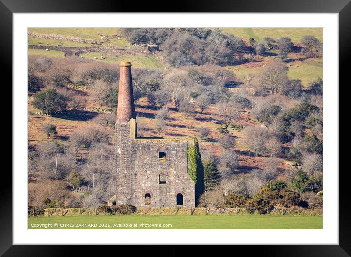 Prince of Wales Engine House Framed Mounted Print by CHRIS BARNARD