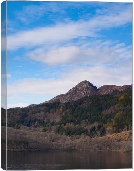 Ben A'an, The Trossachs, Scotland. Canvas Print by Tommy Dickson