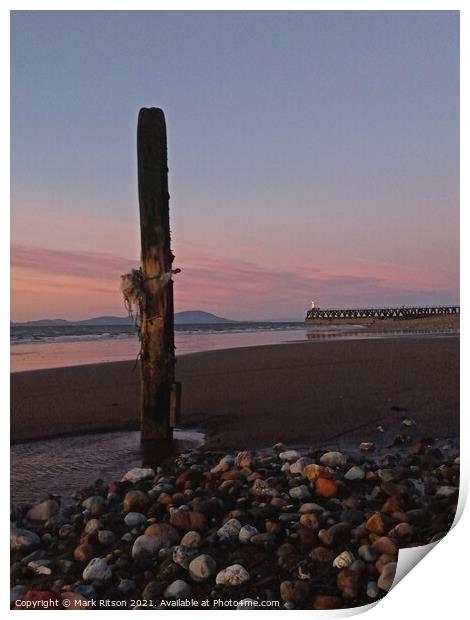 Solway Dusk  Print by Mark Ritson